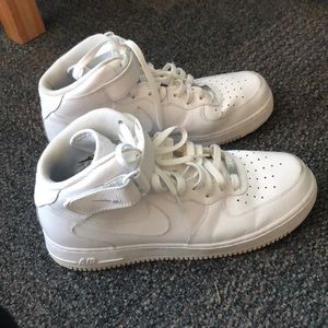 Hightop Air Force Ones Size 11 Mens